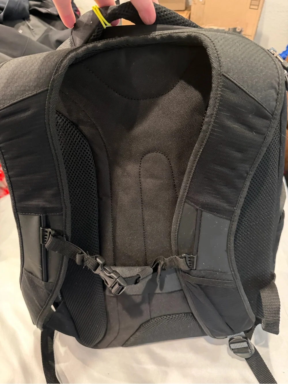 Vertex Technical Series Black Laptop Backpack Multi Compartment Travel Work Bag